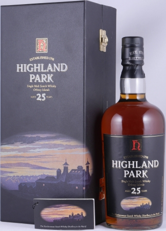 Highland Park 25 Years Sherry Cask Release 2004 Orkney Islands Single Malt Scotch Whisky 50,7%