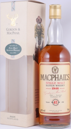 MacPhails 1946 41 Years Gordon und MacPhail Single Malt Scotch Whisky 40,0%