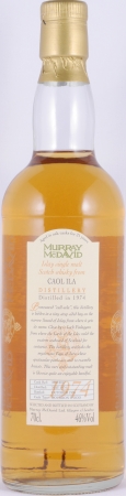 Caol Ila 1974 21 Years Bourbon Cask Ref. MM 0017 Murray McDavid Islay Single Malt Scotch Whisky 46,0%