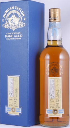 Highland Park 1968 37 Years Oak Cask No. 3459 Duncan Taylor Cask Strength Rare Auld Edition Orkney Islands Single Malt Scotch Whisky 40,9%