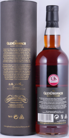 Glendronach 1993 25 Years Sherry Butt Cask No. 698 Distillery Managers Exclusive Hand-Filled Highland Single Malt Scotch Whisky 57.7%