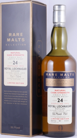 Royal Lochnagar 1972 24 Years Diageo Rare Malts Selection Limited Edition Highland Single Malt Scotch Whisky Cask Strength 55,7%