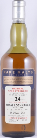 Royal Lochnagar 1972 24 Years Diageo Rare Malts Selection Limited Edition Highland Single Malt Scotch Whisky Cask Strength 55,7%