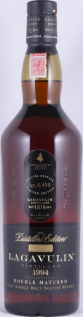 Lagavulin 1994 16 Years Distillers Edition 2010 Special Release lgv.4/498 Islay Single Malt Scotch Whisky 43.0%