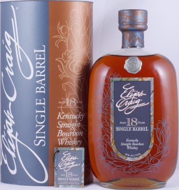 Elijah Craig 1991 18 Years Single Barrel No. 2964 Kentucky Straight Bourbon Whiskey 45,0%