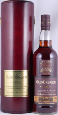 Glendronach 33 Years Oloroso Sherry Casks Highland Single Malt Scotch Whisky 40,0%