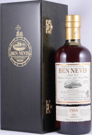 Ben Nevis 1966 50 Years Sherry Hogshead Cask No. 3641 Highland Single Malt Scotch Whisky 40,6%