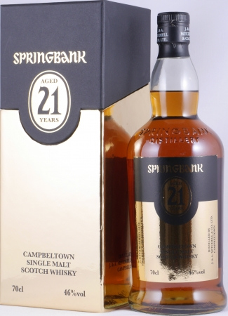 Springbank 21 Years A Legend Returns Limited Edition 2013 Bourbon and Sherry Casks Campbeltown Single Malt Scotch Whisky 46.0%