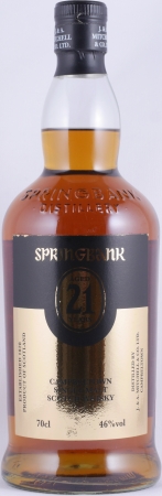 Springbank 21 Years A Legend Returns Limited Edition 2013 Bourbon and Sherry Casks Campbeltown Single Malt Scotch Whisky 46.0%