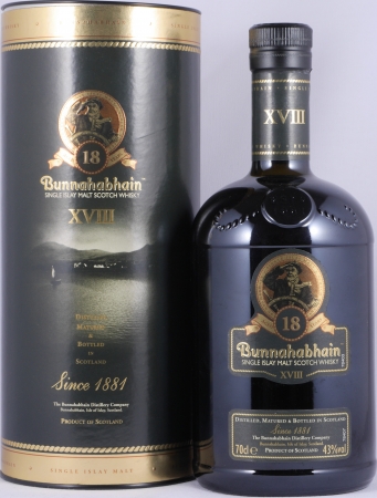 Bunnahabhain XVIII 18 Years Limited Release Islay Single Malt Scotch Whisky 43,0%