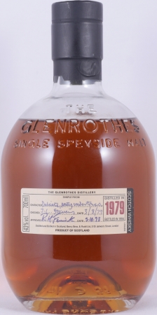 Glenrothes 1979 14 Years Vintage Limited Edition Speyside Single Malt Scotch Whisky 43.0%