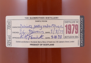 Glenrothes 1979 14 Years Vintage Limited Edition Speyside Single Malt Scotch Whisky 43.0%