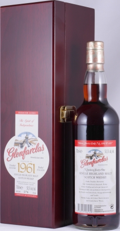 Glenfarclas 1961 48 Years 1st Fill Oloroso Sherry Casks Nos. 3052 + 3053 Premium Casks Highland Single Malt Scotch Whisky 50.5%
