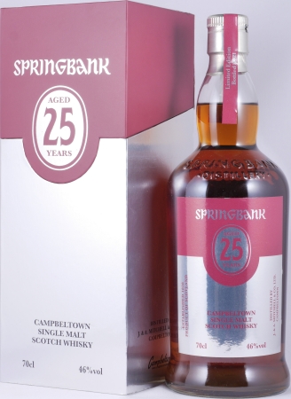 Springbank 25 Years Limited Edition Release 2021 Campbeltown Single Malt Scotch Whisky 46.0%
