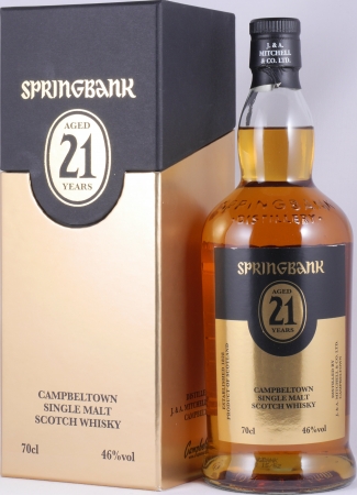 Springbank 21 Years Limited Edition 2015 Bourbon and Sherry Casks Campbeltown Single Malt Scotch Whisky 46.0%