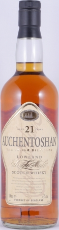 Auchentoshan 21 Years Bourbon and Sherry Casks The Triple Distilled Lowland Single Malt Scotch Whisky 43.0%