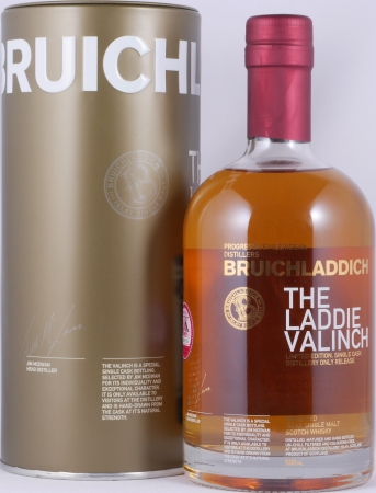 Bruichladdich 1990 25 Years Bourbon/Calvados Cask No. 013 R12/048 Laddie Crew Valinch No. 16 Islay Single Malt Scotch Whisky 47.2%
