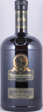 Bunnahabhain XVIII 18 Years Limited Release Islay Single Malt Scotch Whisky 43,0% 1,0 L