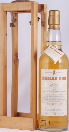 Dallas Dhu 1983 The Last Cask Filled Remnant Oak Cask No. 327 Historic Collection Speyside Single Malt Scotch Whisky 48,0%