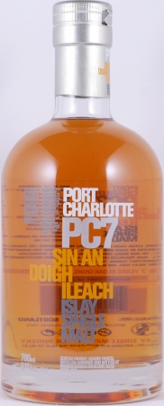 Bruichladdich Port Charlotte PC7 2001 7 Years Sin An Doigh Ileach Bourbon / Sherry Islay Single Malt Scotch Whisky 61.0%