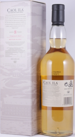 Caol Ila 8 Years First Fill Bourbon Casks Unpeated Style Limited Release 2007 Islay Single Malt Scotch Whisky 64,9%