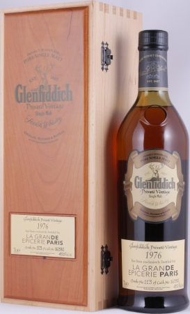 Glenfiddich 1976 30 Years Sherry Oak Cask No. 16392 La Grande Epicerie Paris Speyside Single Malt Scotch Whisky 47,0%