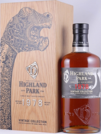 Highland Park 1978 33 Years Vintage Collection Orkney Islands Single Malt Scotch Whisky 47,8%