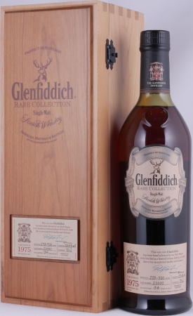 Glenfiddich 1975 34 Years European Oak Sherry Butt Cask No. 22000 Rare Collection Speyside Single Malt Scotch Whisky 54,3%