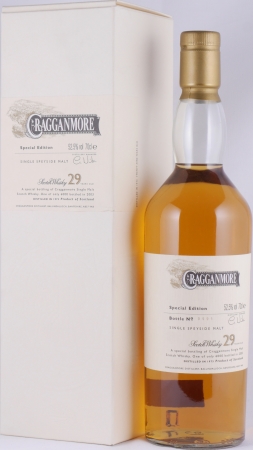 Cragganmore 1973 29 Years Oak Casks Special Edition 2003 Speyside Single Malt Scotch Whisky Cask Strength 52,5%