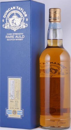 Highland Park 1970 35 Years Oak Cask No. 3257 Duncan Taylor Cask Strength Rare Auld Edition Orkney Islands Single Malt Scotch Whisky 40,3%
