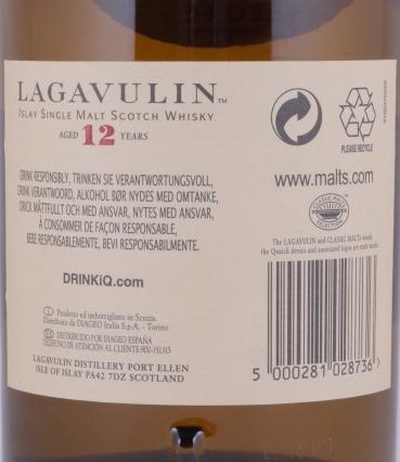 Lagavulin 12 Years 11th Special Release 2011 Limited Edition Islay Single Malt Scotch Whisky Cask Strength 57,5%