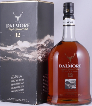 Dalmore 12 Years The Black Isle Highland Single Malt Scotch Whisky 40,0% Vol. 1,0L