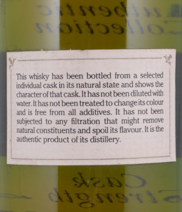 Deanston 1977 14 Years Oak Cask Cadenhead Highland Single Malt Scotch Whisky Cask Strength 55.8%