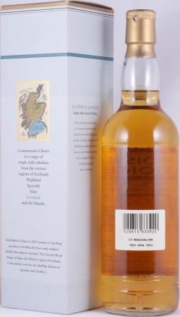 St. Magdalene 1981 18 Years Gordon and MacPhail Connoisseurs Choice Lowland Single Malt Scotch Whisky 40.0%