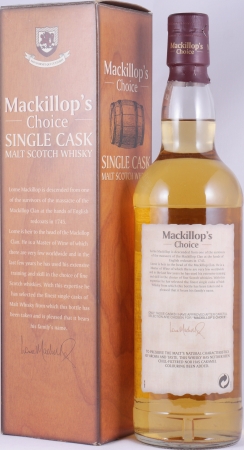 Macallan 1989 14 Years Oak Cask Mackillops Choice Single Cask Speyside Single Malt Scotch Whisky 58,7%