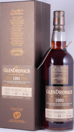 Glendronach 1993 23 Years Oloroso Sherry Butt Cask No. 42 Highland Single Malt Scotch Whisky 58.6%