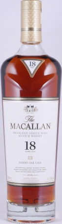 Macallan 18 Years Sherry Oak Casks Annual 2018 Release Highland Single Malt Scotch Whisky 43,0%