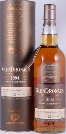 Glendronach 1994 23 Years Pedro Ximenez Sherry Puncheon Cask No. 126 Highland Single Malt Scotch Whisky 54,1%