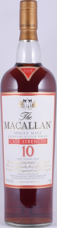 Macallan 10 Years Cask Strength Sherry Oak Highland Single Malt Scotch Whisky 57,8% 1,0 Liter