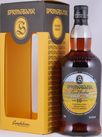 Springbank 2010 10 Years Local Barley Release 2020 Oloroso Sherry Casks Campbeltown Single Malt Scotch Whisky 55.6%