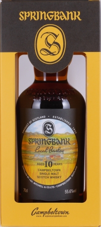 Springbank 2010 10 Years Local Barley Release 2020 Oloroso Sherry Casks Campbeltown Single Malt Scotch Whisky 55,6%