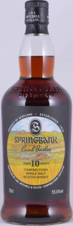 Springbank 2010 10 Years Local Barley Release 2020 Oloroso Sherry Casks Campbeltown Single Malt Scotch Whisky 55,6%