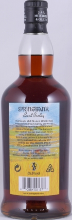 Springbank 2010 10 Years Local Barley Release 2020 Oloroso Sherry Casks Campbeltown Single Malt Scotch Whisky 55,6%