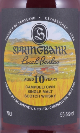Springbank 2010 10 Years Local Barley Release 2020 Oloroso Sherry Casks Campbeltown Single Malt Scotch Whisky 55,6%