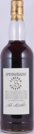 Springbank 30 Years Sherry Casks Limited Millennium Edition No. 2 Campbeltown Single Malt Scotch Whisky 46,0%
