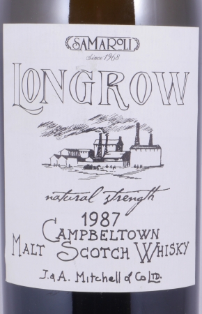 Longrow 1987 15 Years Oak Cask No. 114 Samaroli Very Limited Edition Campbeltown Single Malt Scotch Whisky 45,0%