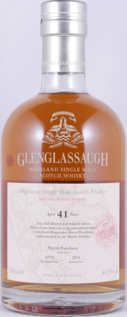 Glenglassaugh 1973 41 Years Massandra Sherry Puncheon Finish Highland Single Malt Scotch Whisky 44.5%