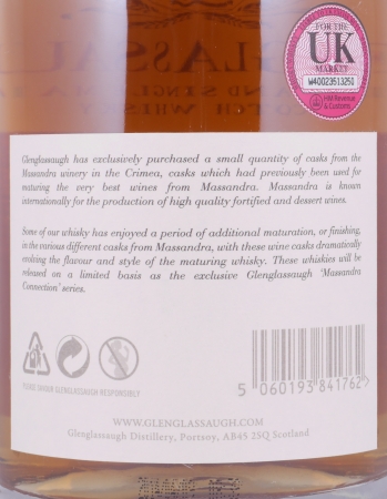 Glenglassaugh 1973 41 Years Massandra Sherry Puncheon Finish Highland Single Malt Scotch Whisky 44.5%