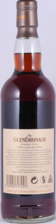 Glendronach 1985 27 Years Pedro Ximenez Sherry Puncheon Cask No. 1035 Highland Single Malt Scotch Whisky 53,7%