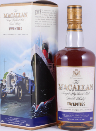 Macallan Twenties 1920s Limited Travel Range Highland Single Malt Scotch Whisky 40,0%